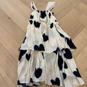 Little Creative Factory Skinny Love Sundress - Cream & Black - 3T - like new